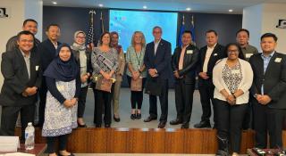 8 Orang Perwakilan Pusat Pemulihan Aset Melaksanakan Comparative Study dengan USMS