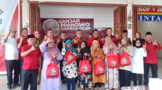 Sekjend PDI-P Resmikan Rumah Aspirasi Relawan Ganjar di Pekanbaru