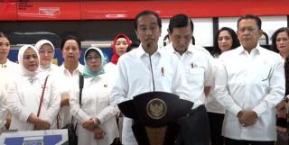 Presiden Jokowi Resmikan LRT Terintegrasi Jabodebek
