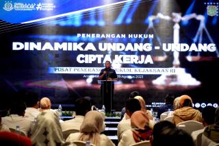 Kapuspenkum: Undang-Undang Cipta Kerja adalah Ide Besar Memajukan BangsaÂ 