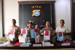 Polres Meranti Ungkap Dugaan Penyelewengan Ratusan Juta Rupiah Dana UED-SP Pelantai Mandiri