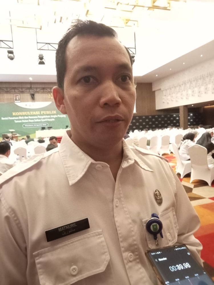 70 Persen Tahura SSH Sudah Dirambah, Ini Upaya DLHK Riau Mengatasinya