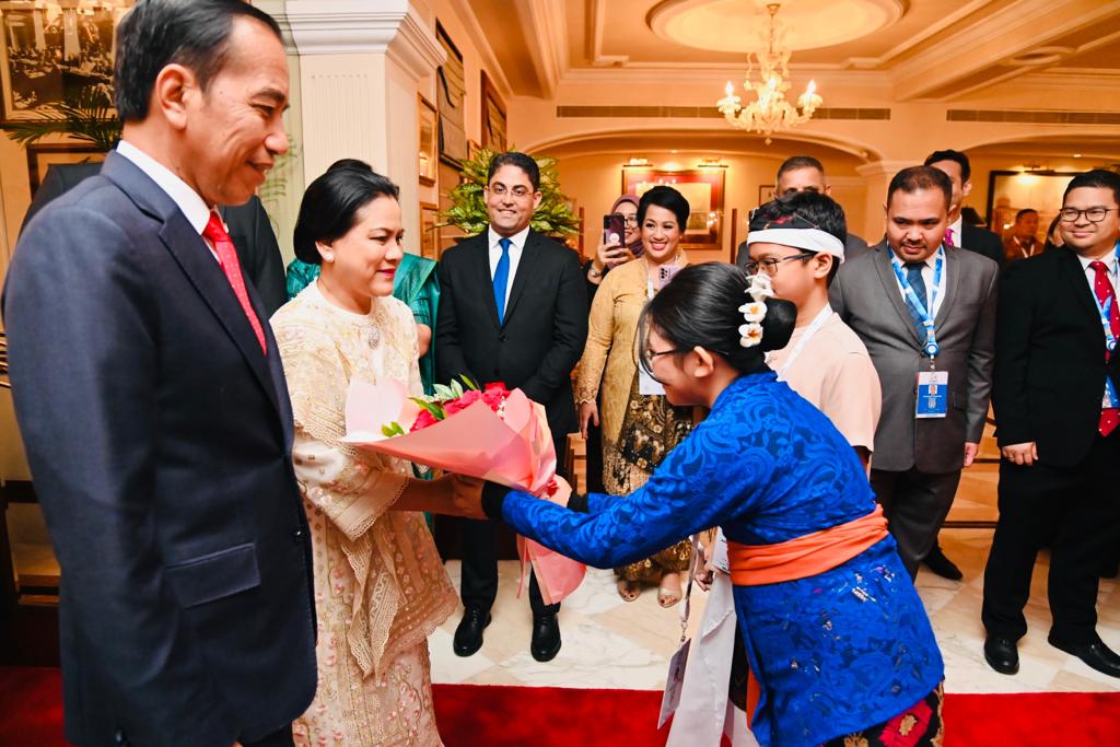 Presiden Jokowi dan Ibu Iriana Tiba di New Delhi
