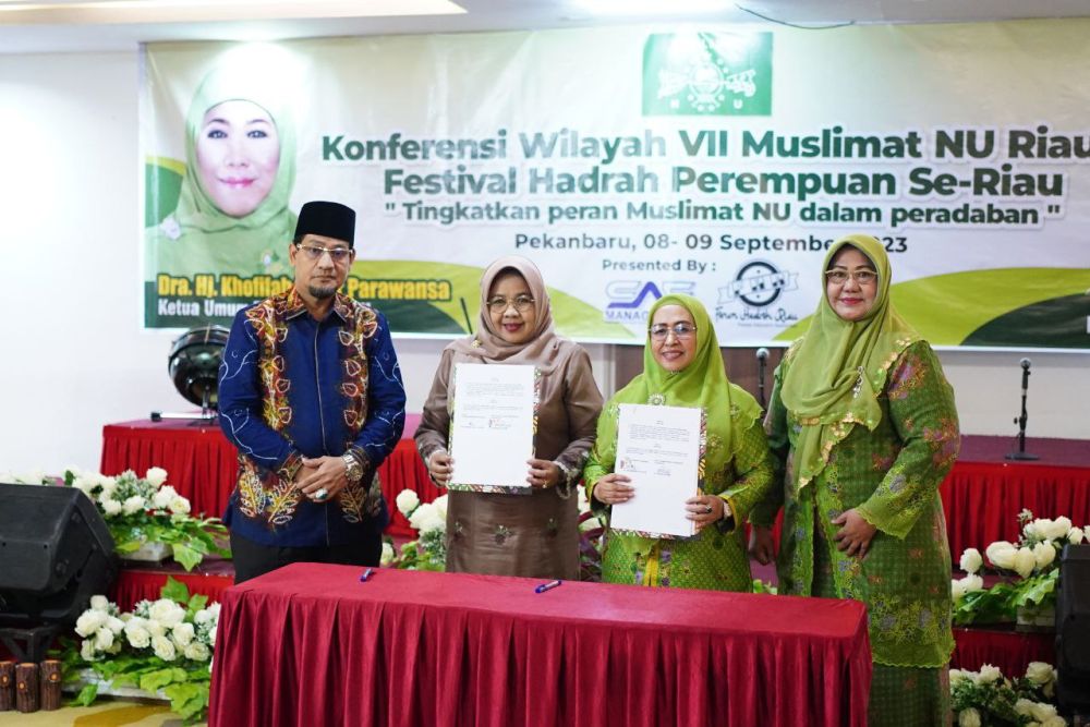 PW Muslimat NU Riau Gelar Konferensi Wilayah VII di Pekanbaru