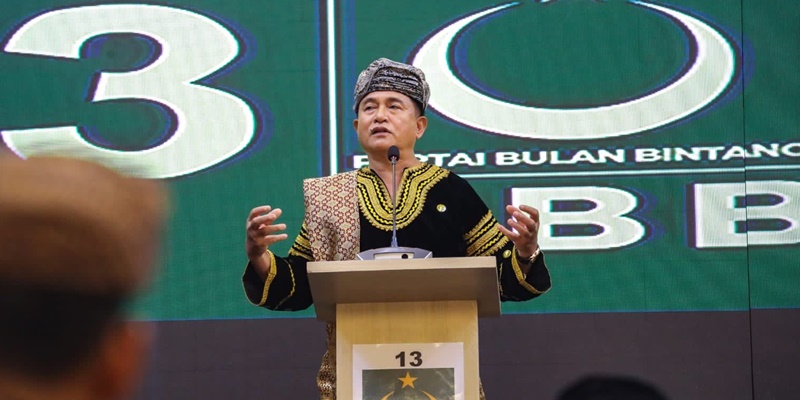Digadang-Gadang Jadi Cawapres Prabowo, Yusril: Dipilih Atau Tidak, Alhamdulillah