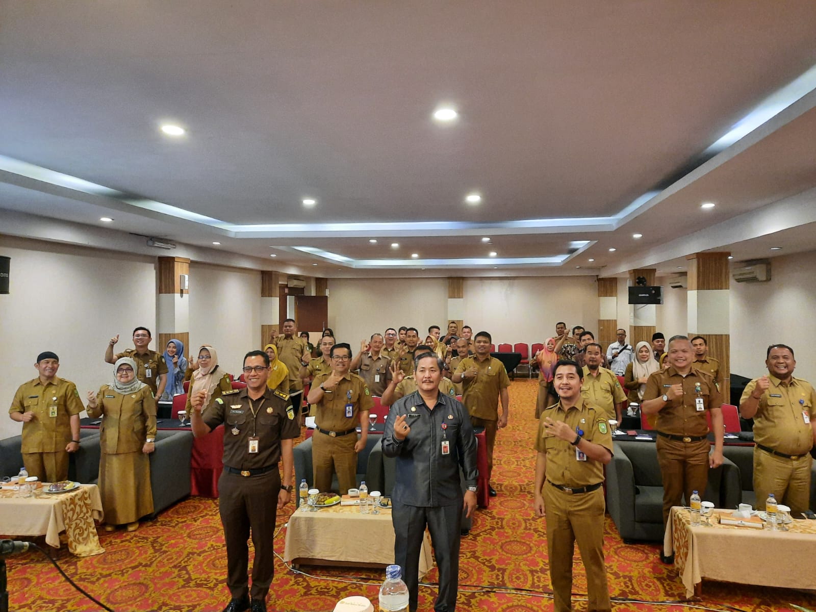 Kasi B Bidang Intelijen Kejati Riau Hadiri Rapat Koordinasi Aparatur Bidang Ormas Tahun 2023
