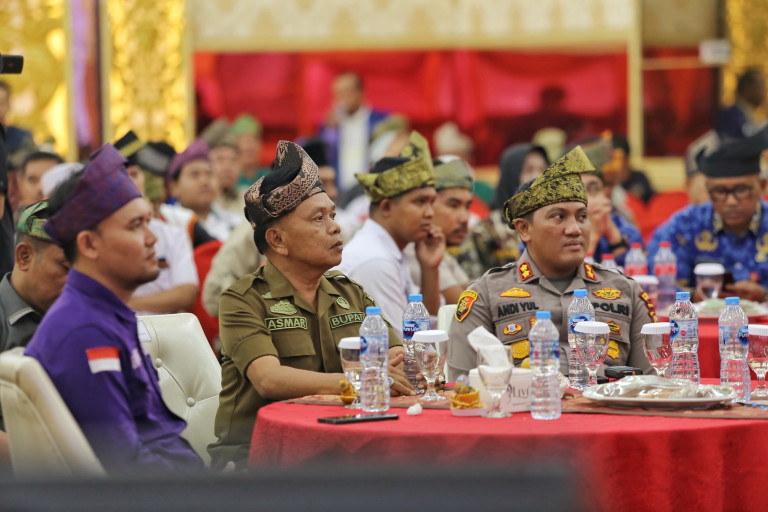 Plt Bupati Asmar Hadiri Deklarasi Damai Pemilu 2024