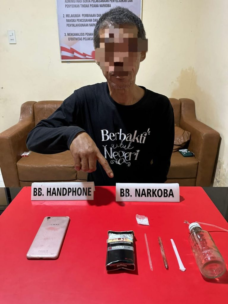 Simpan Narkoba di Kotak Rokok, Warga Kulim Ditangkap Satnarkoba Polres Kampar