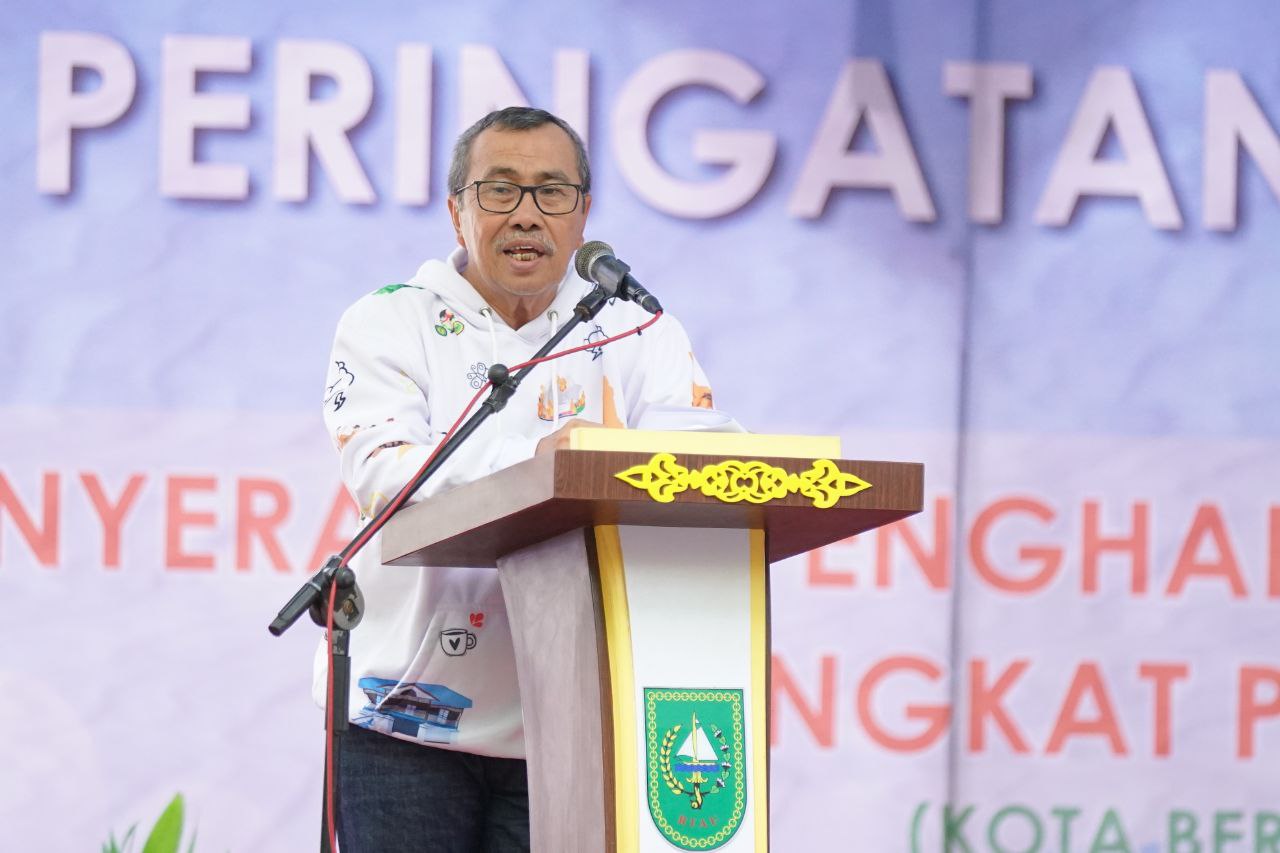 Gubri Syamsuar Peringati Hari Ozon Sedunia di Hutan Kota Pekanbaru