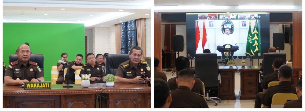Wakajati Riau Ikuti Pembukaan Rakernis Badiklat Kejaksaaan RI Tahun 2023