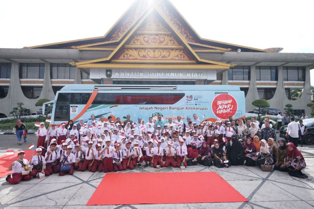 Ini Kegiatan Roadshow Bus KPK Selama di Riau