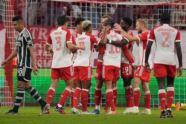 Liga Champions: Bayern Munchen Libas Manchester United dengan Skor 4-3