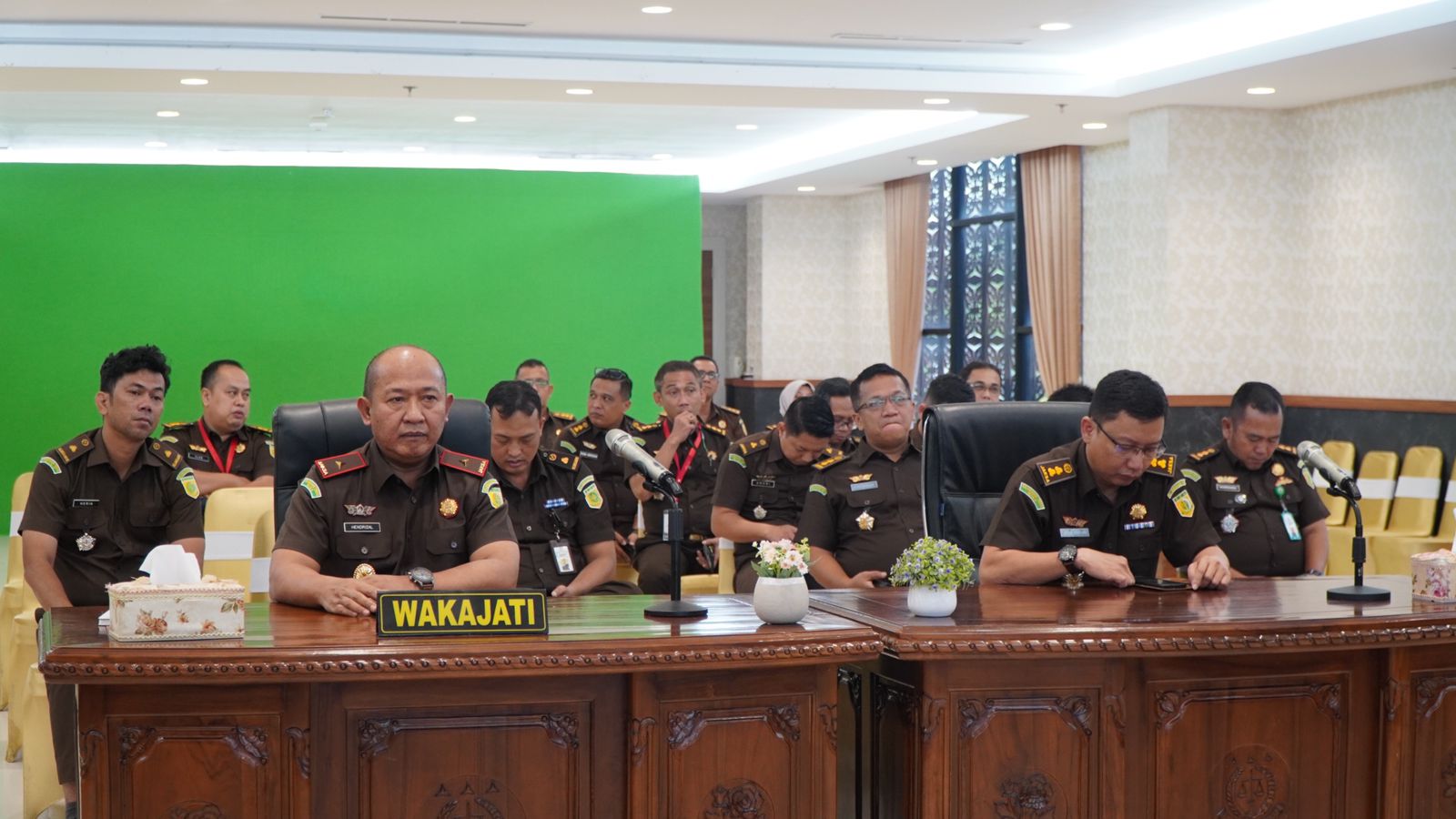 Wakil Kepala Kejaksaaan Tinggi Riau Mengikuti Penutupan Rakernis Badiklat Kejaksaaan RI