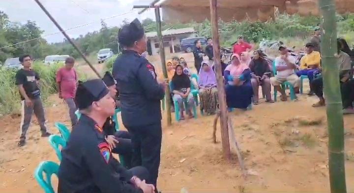 Berikan Dukungan Langsung, Datuk Pucuk LLMB Riau, Kepri dan Sumut Hadir di Pulau Rempang Batam