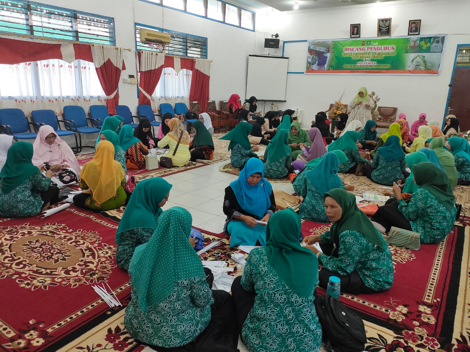 GOW Bengkalis Taja Pelatihan Pengolahan Limbah Rumah Tangga