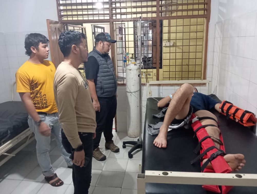 Digerebek Polisi, Pengedar Sabu Nekat Lompat dari Lantai 3 Hotel Labersa, Kaki PatahÂ 