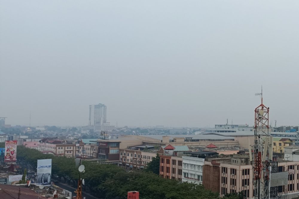 Kabut Asap Selimuti Kota Pekanbaru, BPBD Riau: dari Provinsi Tetangga