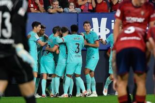 La Liga: Osasuna Kalah Tipis dari Barcelona dengan Skor 1-2