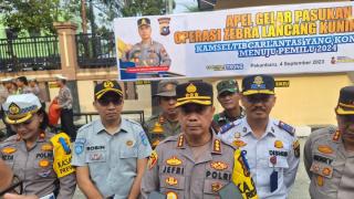 Polresta Pekanbaru Gelar Operasi Zebra Lancang Kuning 2023