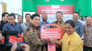 Warga dan Mahasiswa Disabilitas di Sentra Abiseka Rumbai Dapat Bantuan Rp30 Miliar dari Kemensos