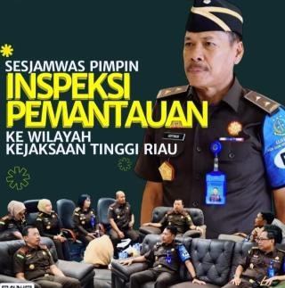 Kunjungan kerja Plt Inspektur IV Jamwas Kejagung Dalam Rangka Inspeksi Pemantauan Tahun 2023