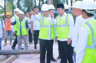 Pembangunan Digesa, Progres Revitalisasi Pasar Palapa Capai 45 Persen