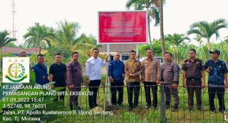 Aset Hasil Sita Eksekusi Milik Terpidana Benny Tjokrosaputro Dititipkan di Deli Serdang