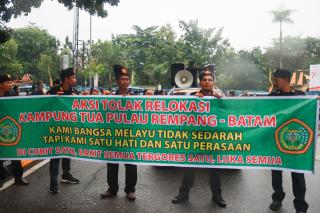 LLMB Galang Donasi Dukung Perjuangan Masyarakat Pulau Rempang Tolak PSN Rempang Eco City
