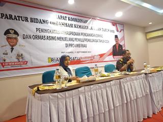 Kasi B Bidang Intelijen Kejati Riau Didapuk Menjadi Narasumber Pengawasan Penyelenggaraan Pemilu