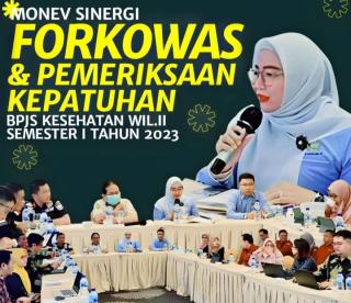 Asdatun Kejati Riau Hadiri Monev Sinergi Forkowas dan Pemeriksaan Kepatuhan BPJS Kesehatan