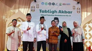 Milad ke-22, Fakultas Kedokteran Universitas Riau menggelar Tabligh Akbar bersama UAS