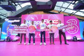 Tri Perkenalkan HappyFlex, Bantu Gen Z Atur Sendiri Kuota dan Masa Aktif Sesuai dengan Kebutuhan