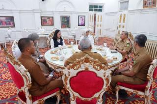 Dirjen PUPR dan Gubri Syamsuar Bahas Pembangungan Jembatan Bengkalis-Meranti