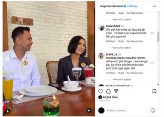 Nirina Zubir Disentil Usai Goda Raffi Ahmad & Yuni Shara Saat Makan Bersama