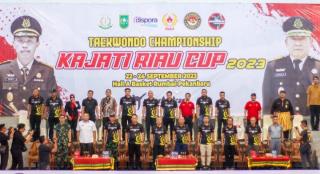 Wakajati Hendrizal Husin Resmi Membuka Kejuaraan Taekwondo Championship Kajati Riau Cup 2023