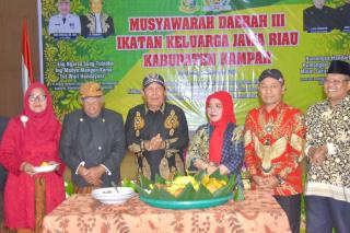Pj Sekda Hadiri Musda III IKJR Kabupaten Kampar, Ini Harapannya