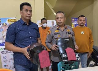 Beraksi di 150 TKP, Polis Tangkap Pelaku Curanmor di Pekanbaru