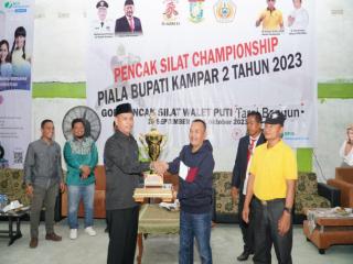 Diikuti 4 Provinsi, Pj Bupati Buka Kejuaran Pencak Silat Championship Piala Bupati Kampar II