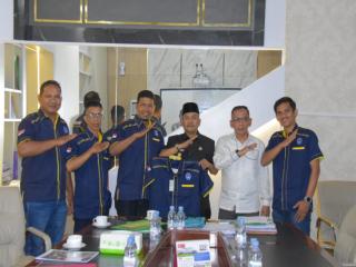 Pj Bupati Terima Audiensi Askab PSSI Kampar