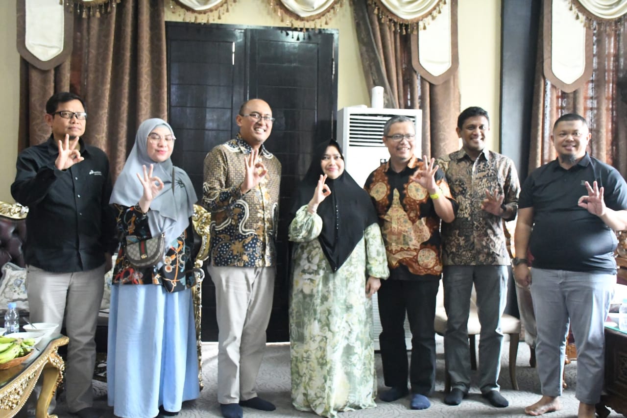 Bupati Kasmarni Terima Kunjungan Pimpinan PHR WK Rokan