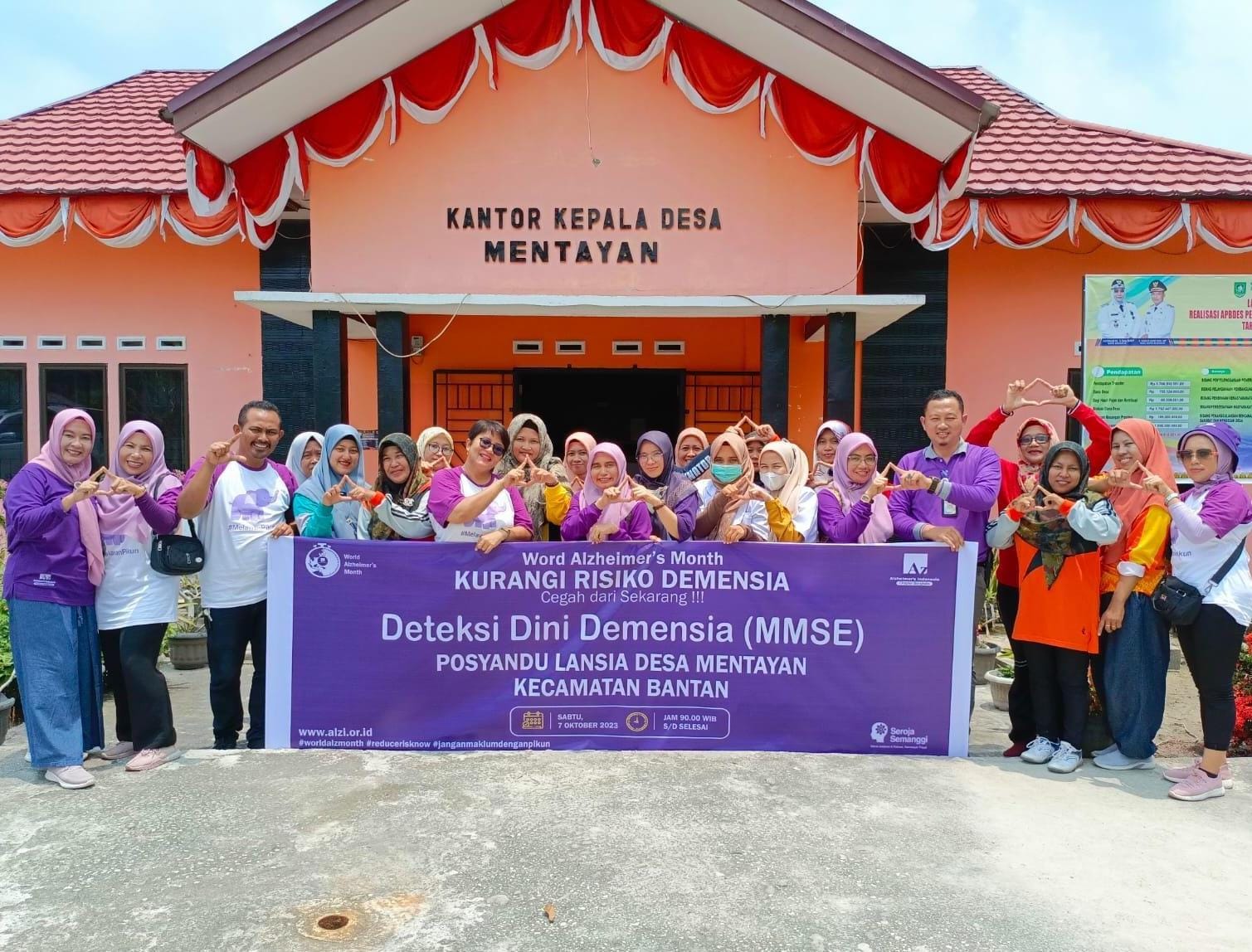 Alzi Chapter Bengkalis Gelar Sosialisasi Kognitif di Mentayan