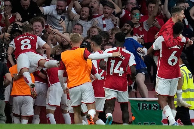 Premier League: Gabriel Martinelli Bawa Arsenal Kalahkan Manchester City dengan Skor 1-0