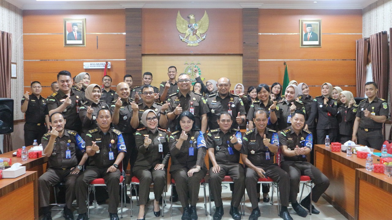 Aswas Kejati Riau Ayu Agung Melakukan Inspeksi Pemantauan di Kejaksaaan Negeri Indragiri Hilir