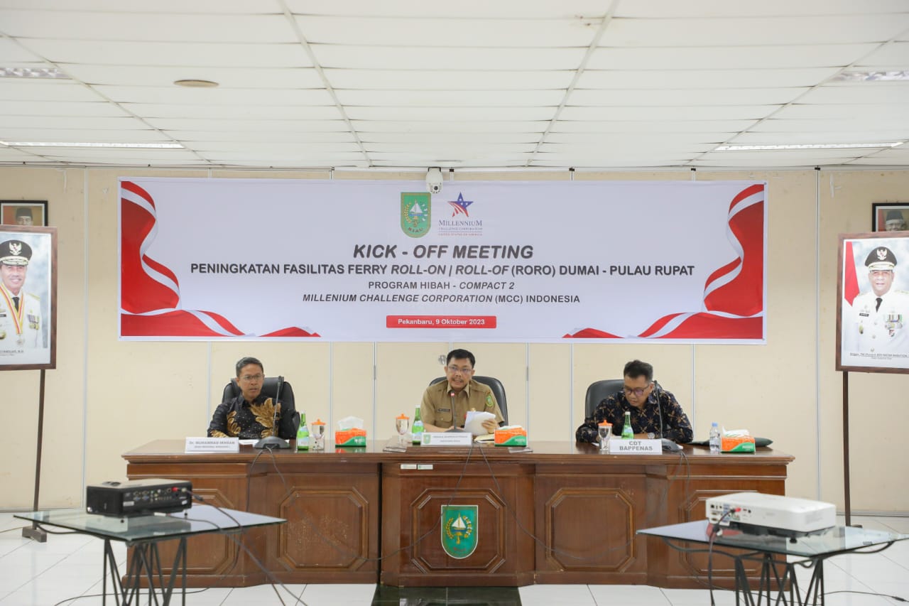 Bupati Berharap Peningkatan Fasilitas Ferry Roro Dumai-Pulau Rupat Segera Terealisasi