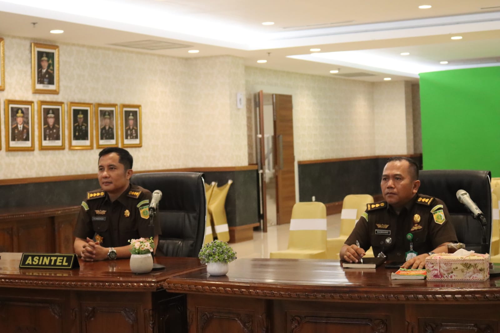 Asintel Kejati Riau Mengikuti Kegiatan Media Gathering Puspenkum Kejagung RI 2023 secara virtual