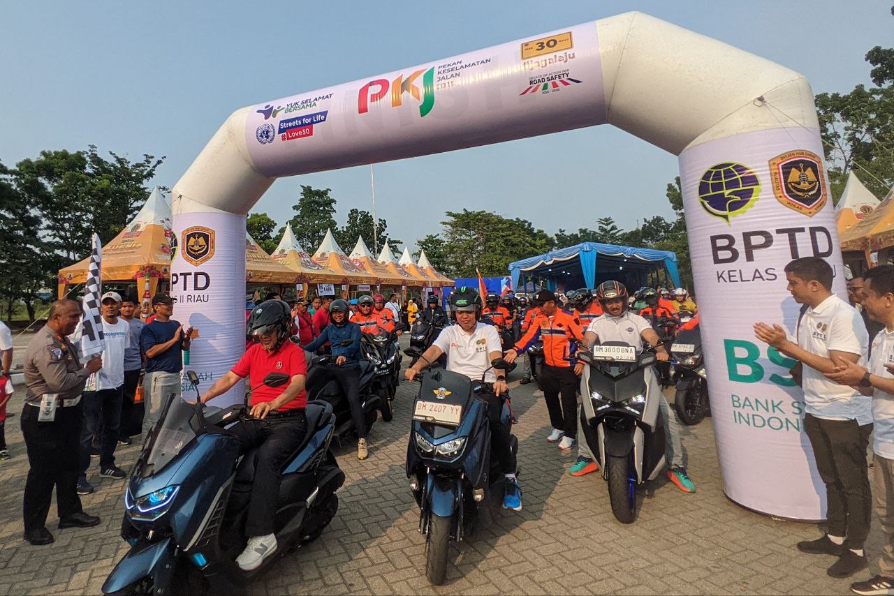 Pekan PJK, Masrul Kasmy Sunday Ride Morning Bersama Komunitas