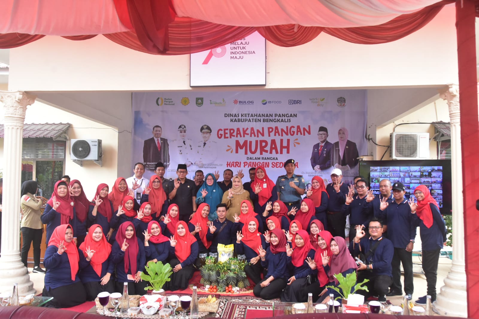 Jaga Stabilitas Harga Pangan, Bupati Kasmarni Buka Gerakan Pangan Murah