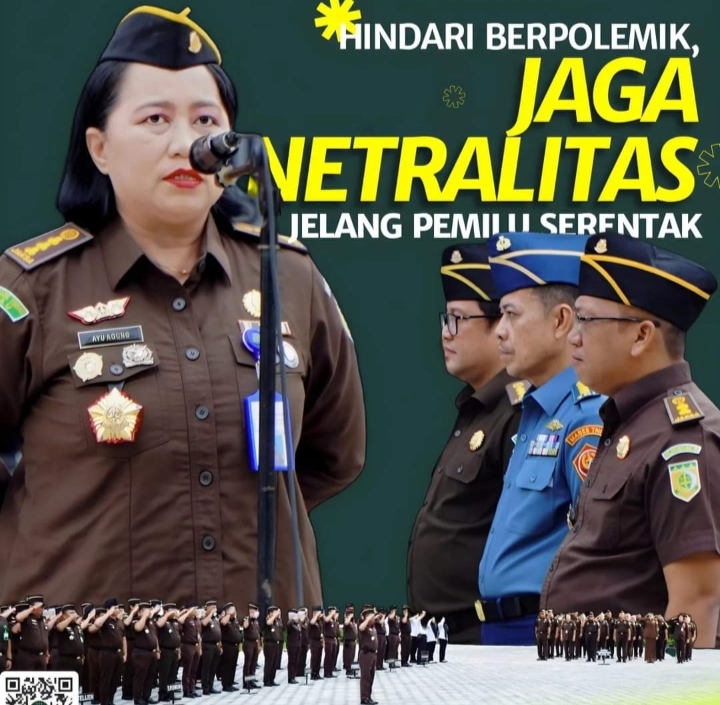 Pimpin Apel Kerja Pagi, Aswas Kejati Riau: Hindari Polemik, Jaga Netralitas Jelang PemiluÂ