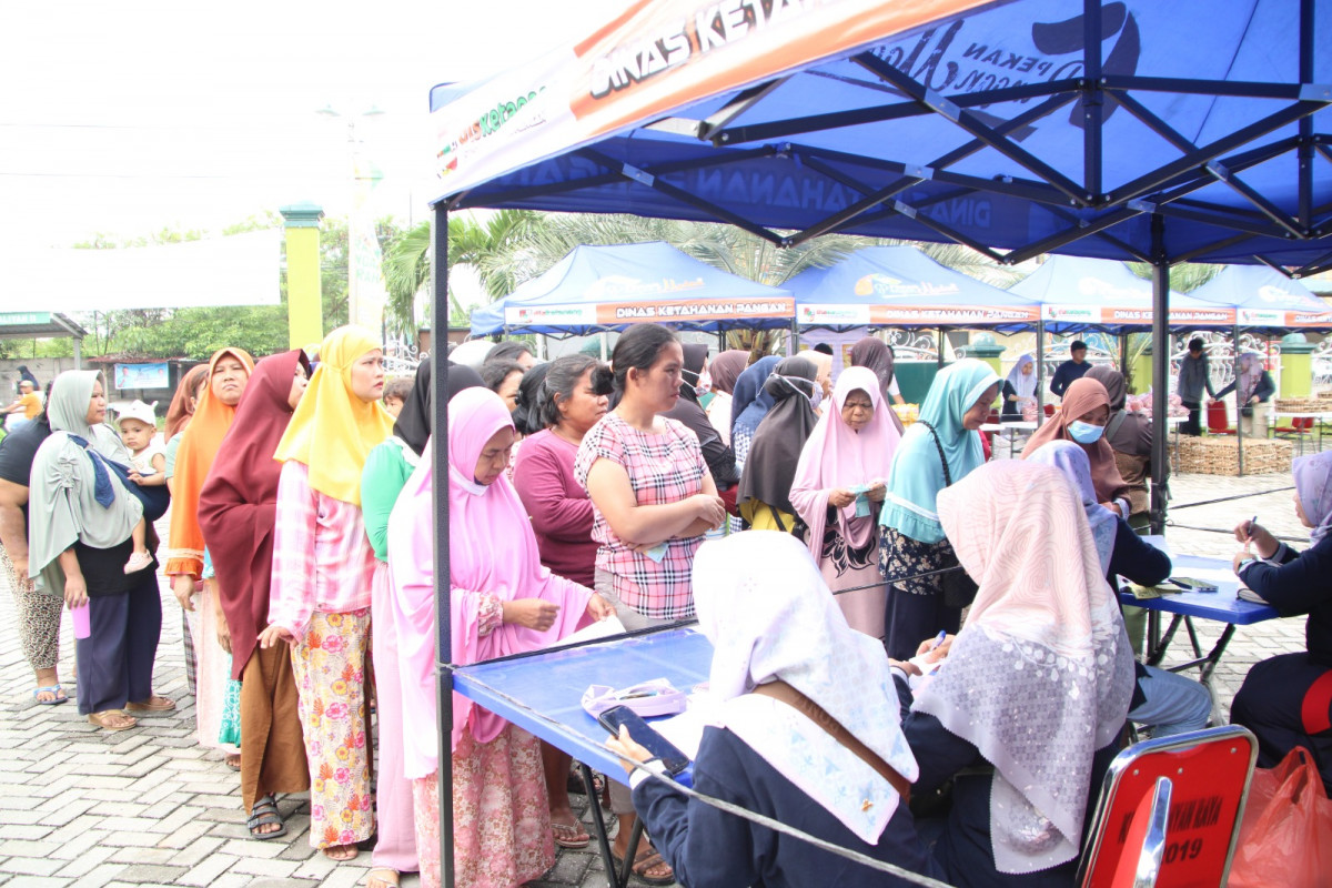 Disketapang Pekanbaru Gelar GPM di Tenayan Raya