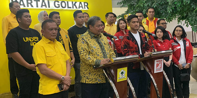 Sambangi Markas Golkar, Kaesang Ingin Belajar Cara Menangkan Pemilu 2024